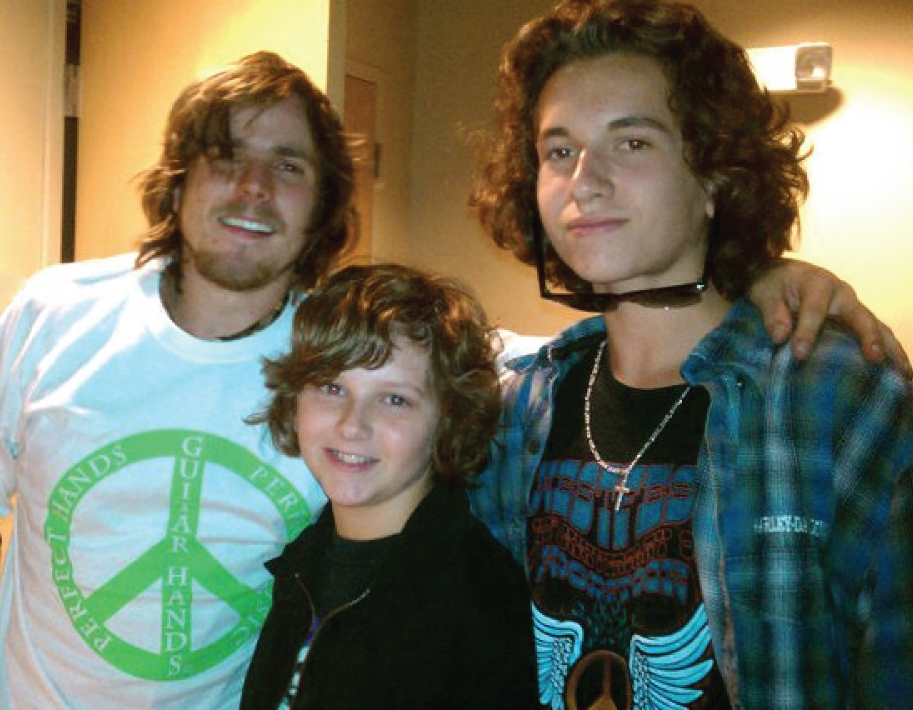 Lukas Nelson, Jeff, and Jer Lukas Nelson, Jeff, and Jer